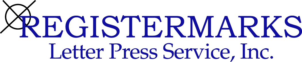Registermarks Letter Press Service, Inc., Dallas, Texas
